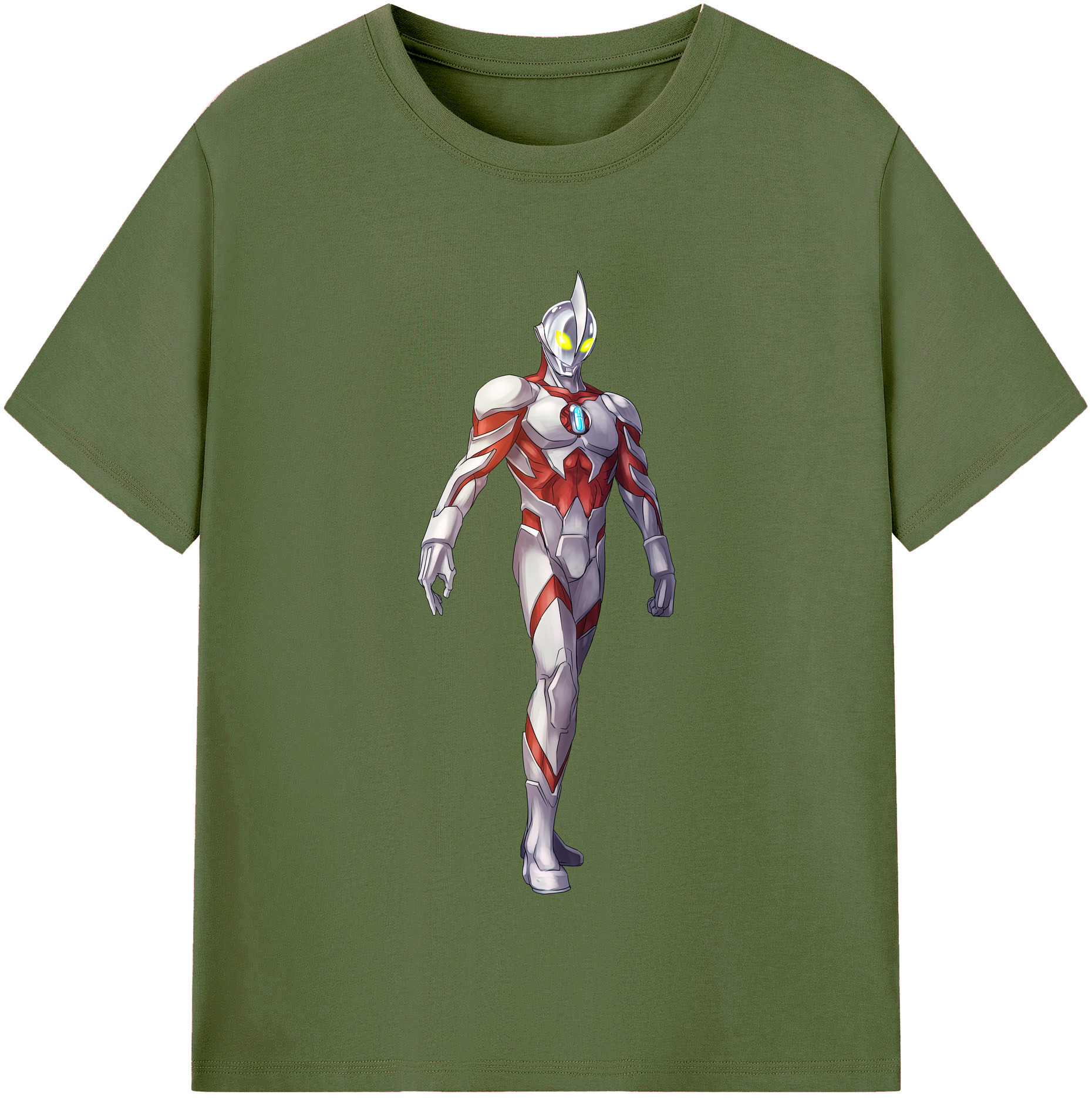 （画像用） ウルトラマン Ultraman 綿100％半袖Tシャツ（フロントプリント）